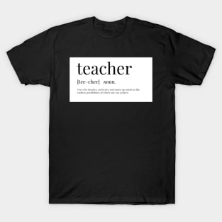 Teacher definition T-Shirt